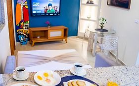 Flat Térreo Recreio Praia - 9 min a pé com Ar